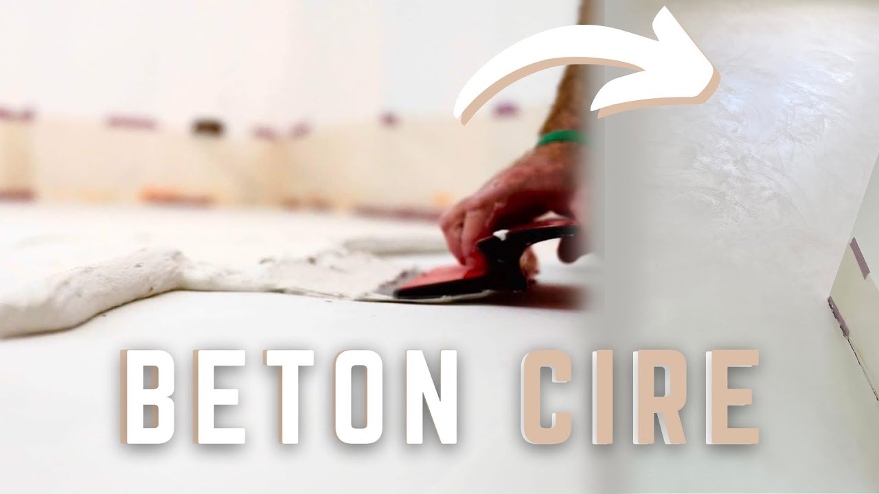 ON FAIT DU BÉTON CIRÉ POUR LA PREMIÈRE FOIS (SOLS CHAMBRE & DRESSING) - EP 49