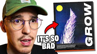 Reacting to my old graphic design portfolio (It's Bad!)