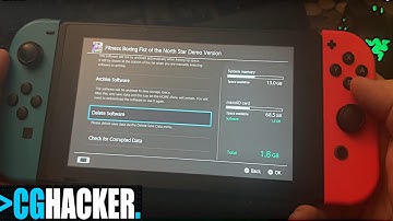 Nintendo Switch: How to Uninstall / Delete Games & Apps 2024