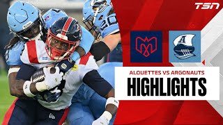 Cfl Week 16 Montreal Alouettes Vs. Toronto Argonauts Full Highlights