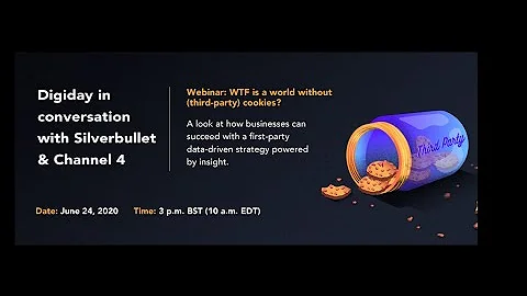 Webinar: WTF is a world without (third-party) cookies?