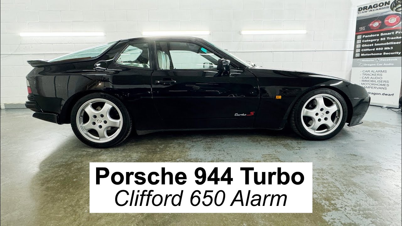 Porsche 944 Tubo Clifford 650 Alarm Dragon Car Alarms Fareham