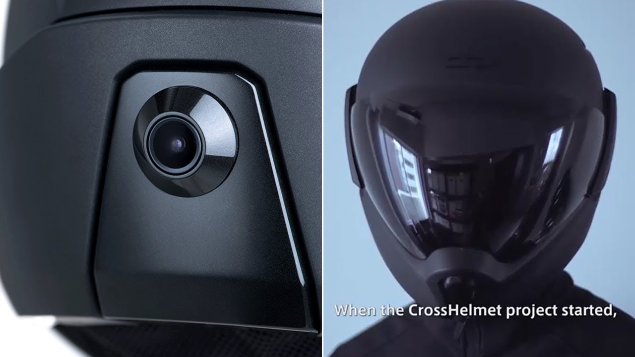 Nuevo Casco Con Cámara Trasera Para Control Sonido Exterior... -