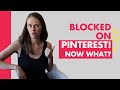 Pinterest Account SUSPENDED? How to Avoid Getting Hit with the Pinterest Spam Filters!