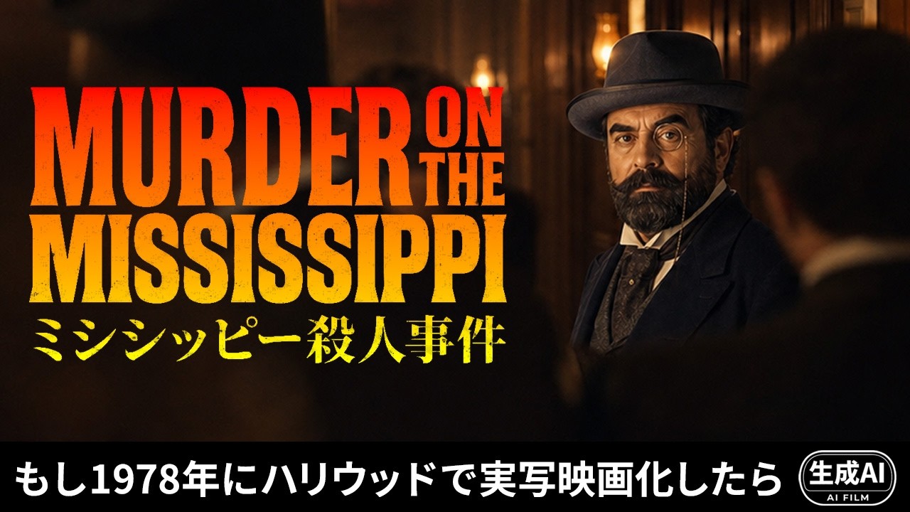 ファミコン『ミシシッピー殺人事件』もし1978年にハリウッドで実写映画