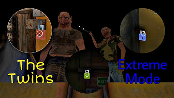 The Twins in Extreme Mode with Unlocking Every Escape Routes