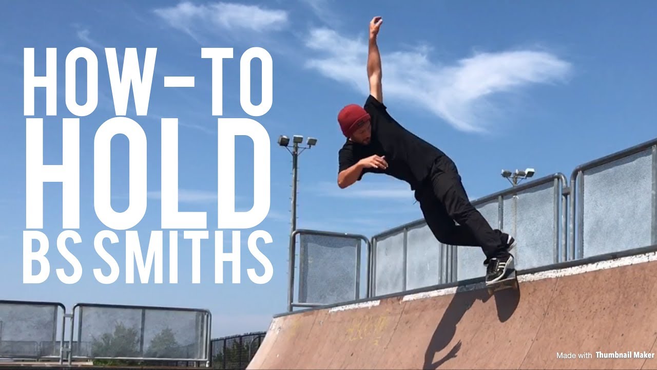 How To Bs Smith On A Mini Ramp - YouTube