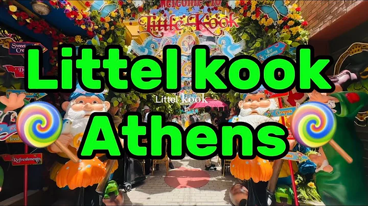 Magica🧚🏻‍♀️ Café in Athens: Visiting Littel Kook | A Fairytale Experience!🍭🍭🍭🍭