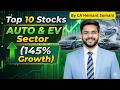 Auto &amp; EV Sector Boom 🚀 Top 10 Stocks of Auto Mobile Sector (2026) | Best Stocks to Track