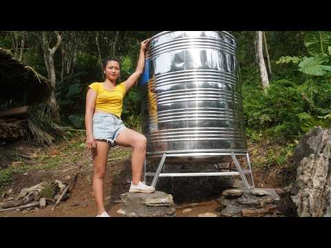 CEO Girl Leaves The City Restore an Abandoned Farm - Build a Water Tank, Toilet, A House For Pigs