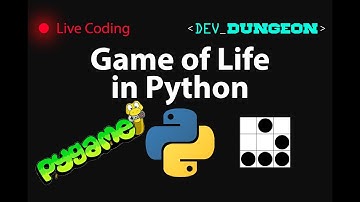 Live Coding: Game of Life in Python w/ Pygame