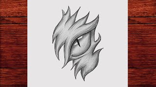 Ejderha Gözü Çizimi  How To Draw A Dragon Eye Step By Step  Dragon Eye Easy Drawing [2022]