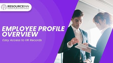 Employee Profile Overview in Resourceinn | HRMS | People Management
