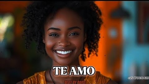 Bongo Flava instrumental type beat X Afro Zouk instrumental beat  "TE AMO" | Emotional type beat 