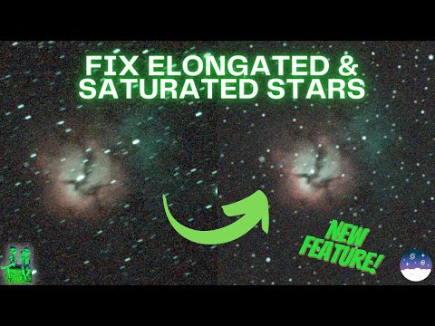 Elongated and Saturated Stars in Your Images? Here's How to Fix Them in Siril