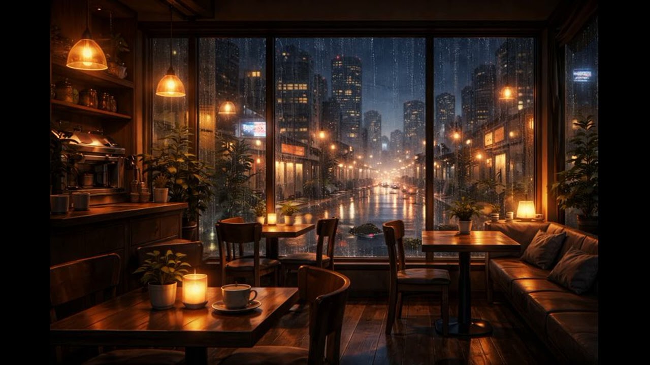 🌙 Cozy Lofi Night — {DAY} | Relax / Study / Work | Cozy Lofi Studio