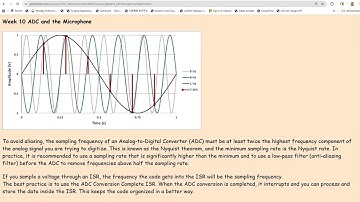 CE351 lec30 ADC sampling, ADC completion interrupt