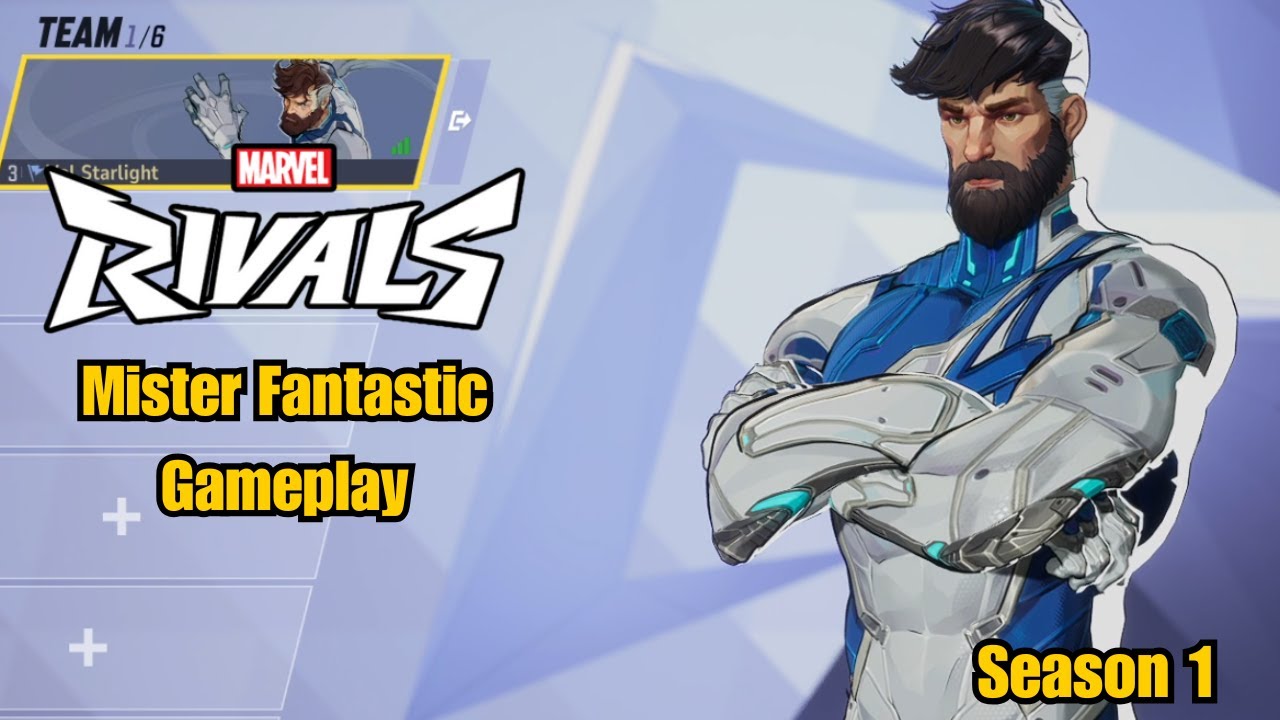 Mister Fantastic Gameplay | Marvel Rivals | Season 1 - YouTube