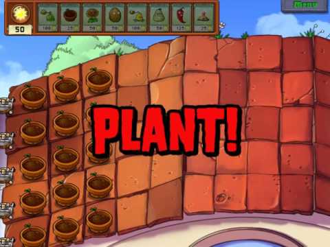 hack game plants vs zombies tren may tinh - Plants vs. Zombies: Chế độ Adventure - Phần 5: Mái nhà (Quay bằng Bandicam)