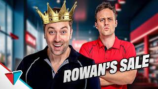 Rowan celebrates Black Shirt Manager Friday
