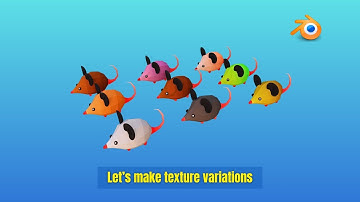 How to Make Quick Color Variations in Blender | No Re-Texturing Needed #blender #lowpoly