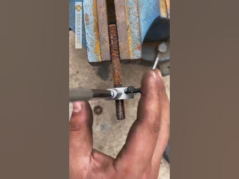 How to Repair the Thread of a Bolt - YouTube