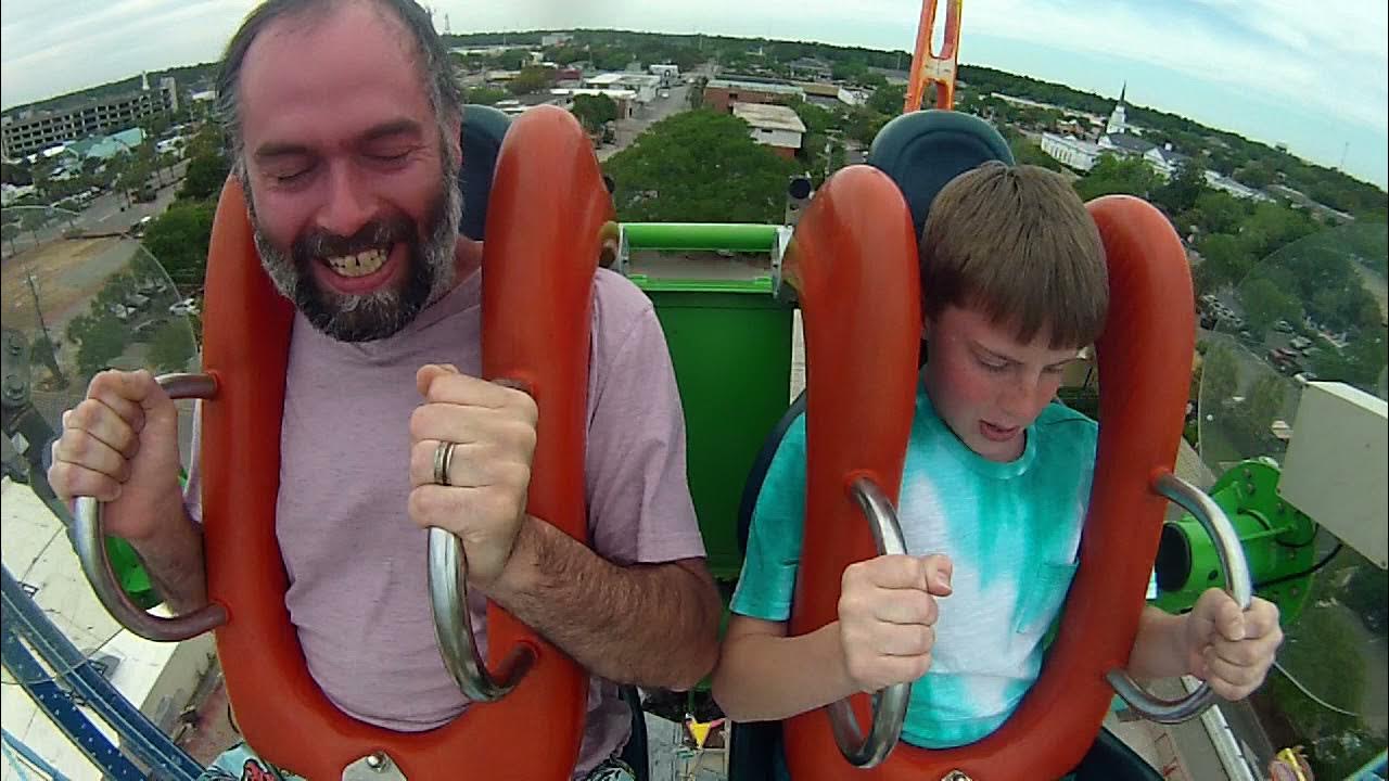 Myrtle beach slingshot ride YouTube