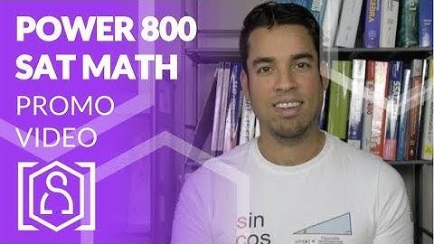 Power 800 SAT Math Promo Video