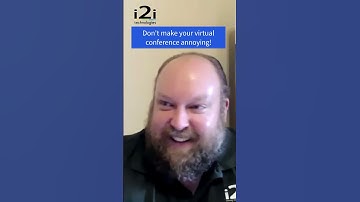 Transitioning from an Onsite to a Virtual Event: Don’t make it annoying 🤔
