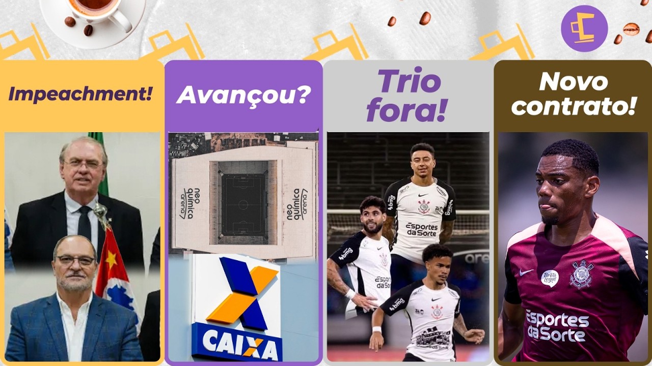Exclusivo: Osmar vai pedir IMPEACHMENT de Tuma l Arena Caixa avança? l Lingard, Yuri e Kaio vetados!