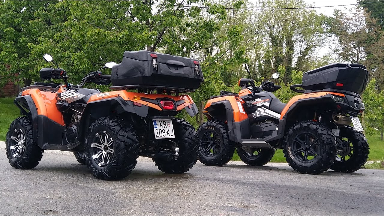 CF MOTO CFORCE 1000, CFORCE 520L & LINHAI 500 23.05.2021. RAINY RIDE