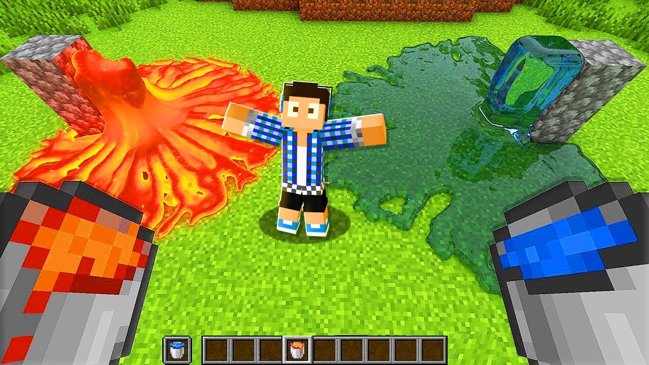 A LAVA E A ÁGUA SÃO REALISTAS NO MINECRAFT! - FRITA O PC 🔥 