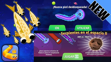 Snake.io - New Event Snakes in Space II - Epic Snakeio Gameplay - Funny Best Moments - New Snake