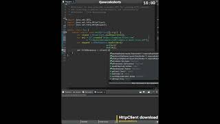 0050 HttpClien tDownload in #java #programming #coding #shorts