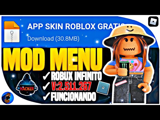 NOVO/ MOD MENU DE ROBLOX FUNCIONANDO/ DANDO ROBUX INFINITO?/ COMO