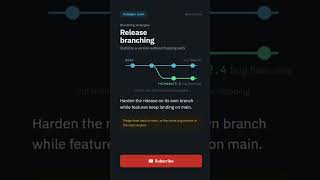 Release Branching Short for Exam Prep | AutoOps+ Branching Strategies #comptia