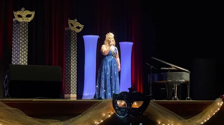 Abby Scruggs Miss CHS 2021 sings at Miss CHS 2022 ...