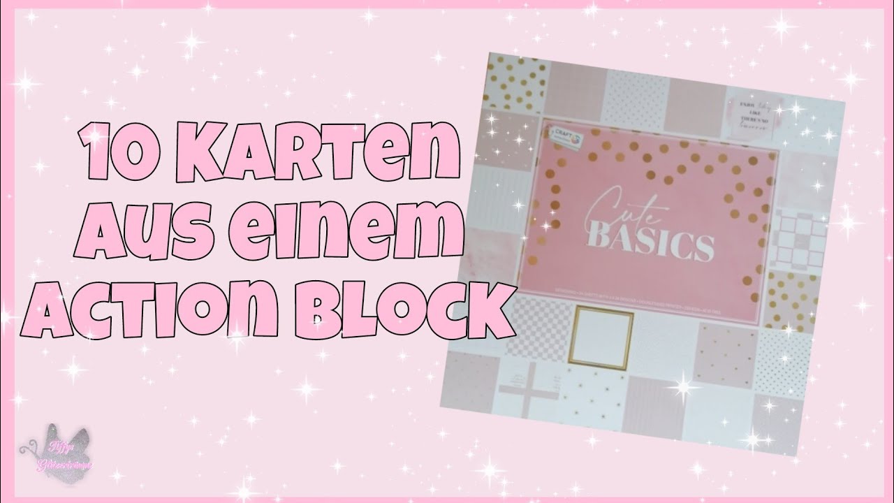 💕 10 Karten aus einem Action Block 💕 Cute Basics - YouTube