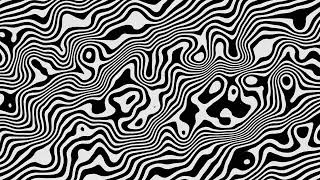 Animated Wavy Topographic Lines | Abstract Motion Graphic Background | 8 Hours 4K 60FPS