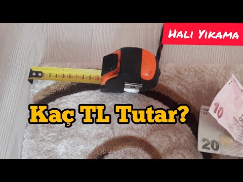 Halı Yıkama Fiyatı Hesaplama|Çok kolay Pratik Bilgi|Evimizdeki Halılar Ne kadara Yıkanır|Kaç TL ?