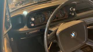 1975 BMW 1502 cold start