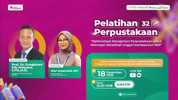 H1: Pelatihan Optimalisasi Manajemen Perpustakaan untuk mencapai Akreditasi Unggul berdasarkan SNP
