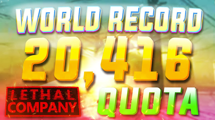 It's the end, we did it... 20k Quota in Lethal Company [WR]