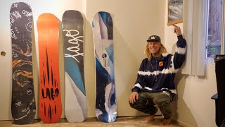 FIRST LOOK at NEW 2021 LAGO SNOWBOARDS LINE!