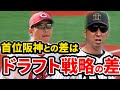 【ドラフト戦略】主軸固定阪神と日替わり打線広島、どこで差がついたか？【広島東洋カープ】
