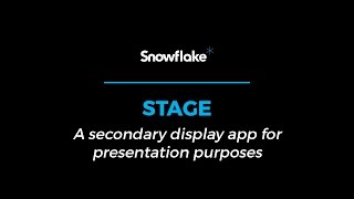How to use Stage, a  secondary display app for presentation purposes screenshot 4