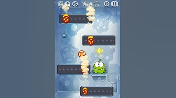 Cut the Rope Mechanical (the hardest one) Level 23 Walkthrough