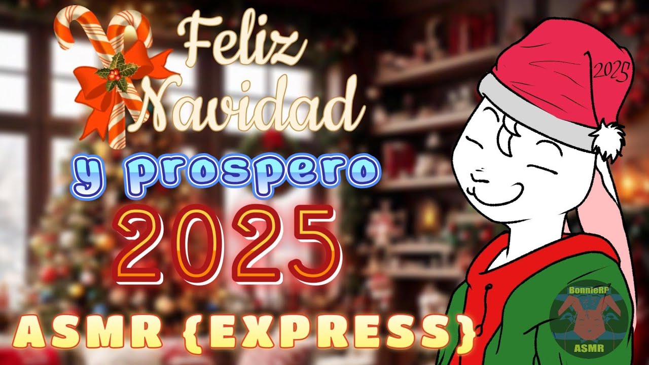 Bonnie TE DESEA UNA FELIZ NAVIDAD Y PROSPERO AÑO NUEVO 2025! - ASMR Roleplay