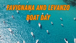 Breathtaking Favignana and Levanzo Boat day - Trapani, Sicily, Italy