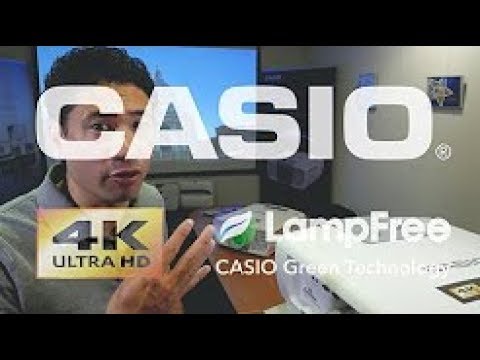 CASIO XJ-L8300HN - 4K Lampfree Projector - Demonstration